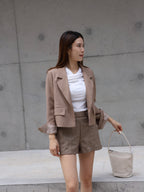 Basic Short Blazer