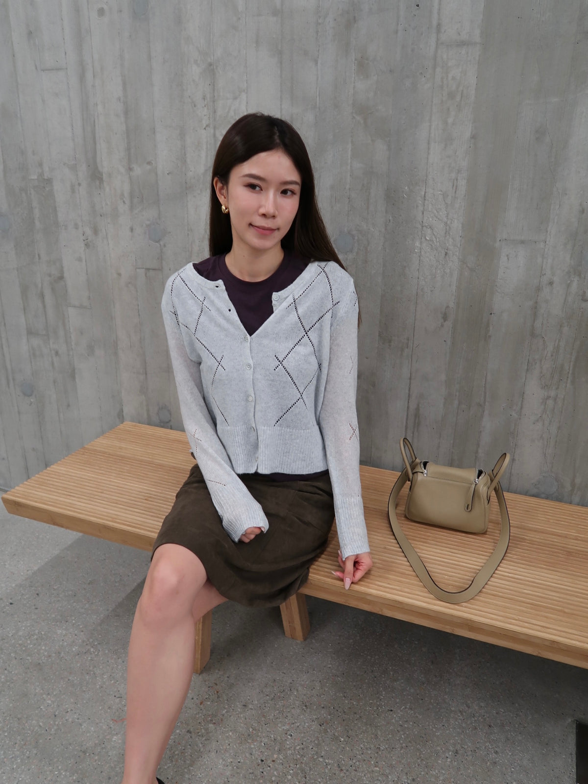 Thin Layer Knitted Cardigan