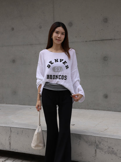 Knitted Denver Long Sleeves Top