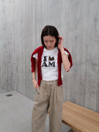 Im Cat Cotton Cropped T Shirt