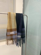 Vintage Checked Scarf