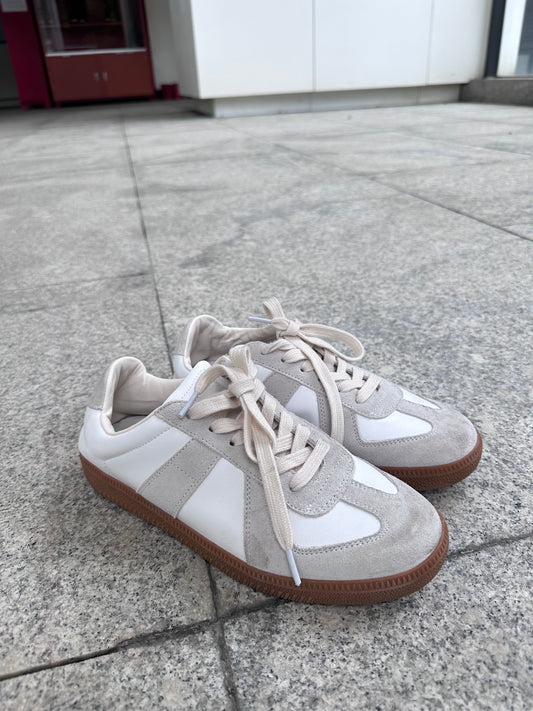 French Real Leather Sneakers