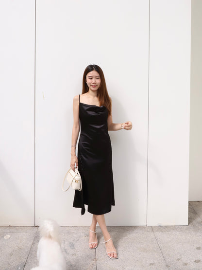 ashchic Silk Made Maxi Dress