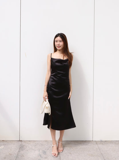 ashchic Silk Made Maxi Dress