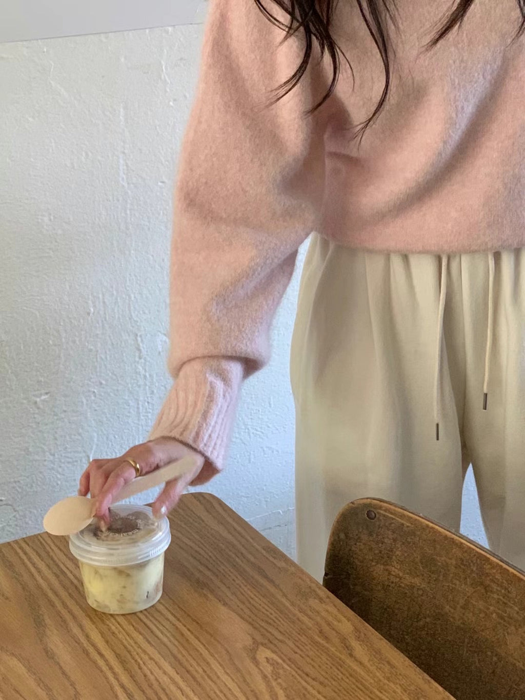 Pink Girl Wool Sweater