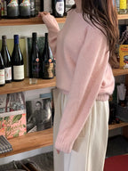 Pink Girl Wool Sweater