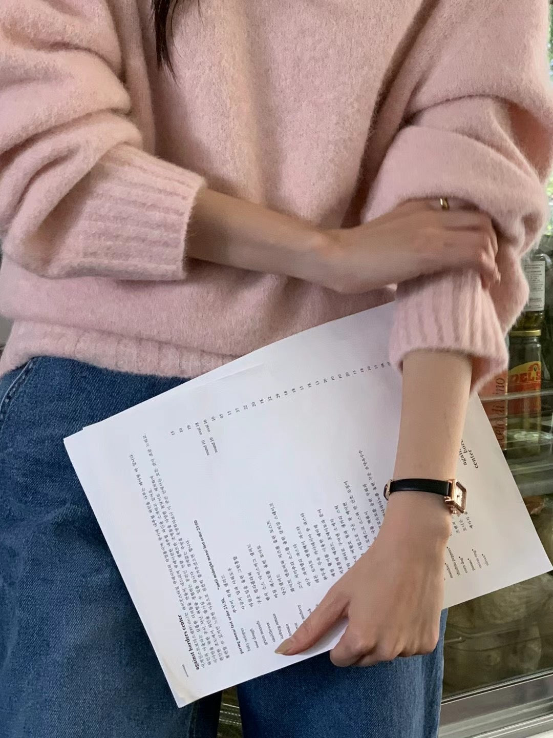 Pink Girl Wool Sweater