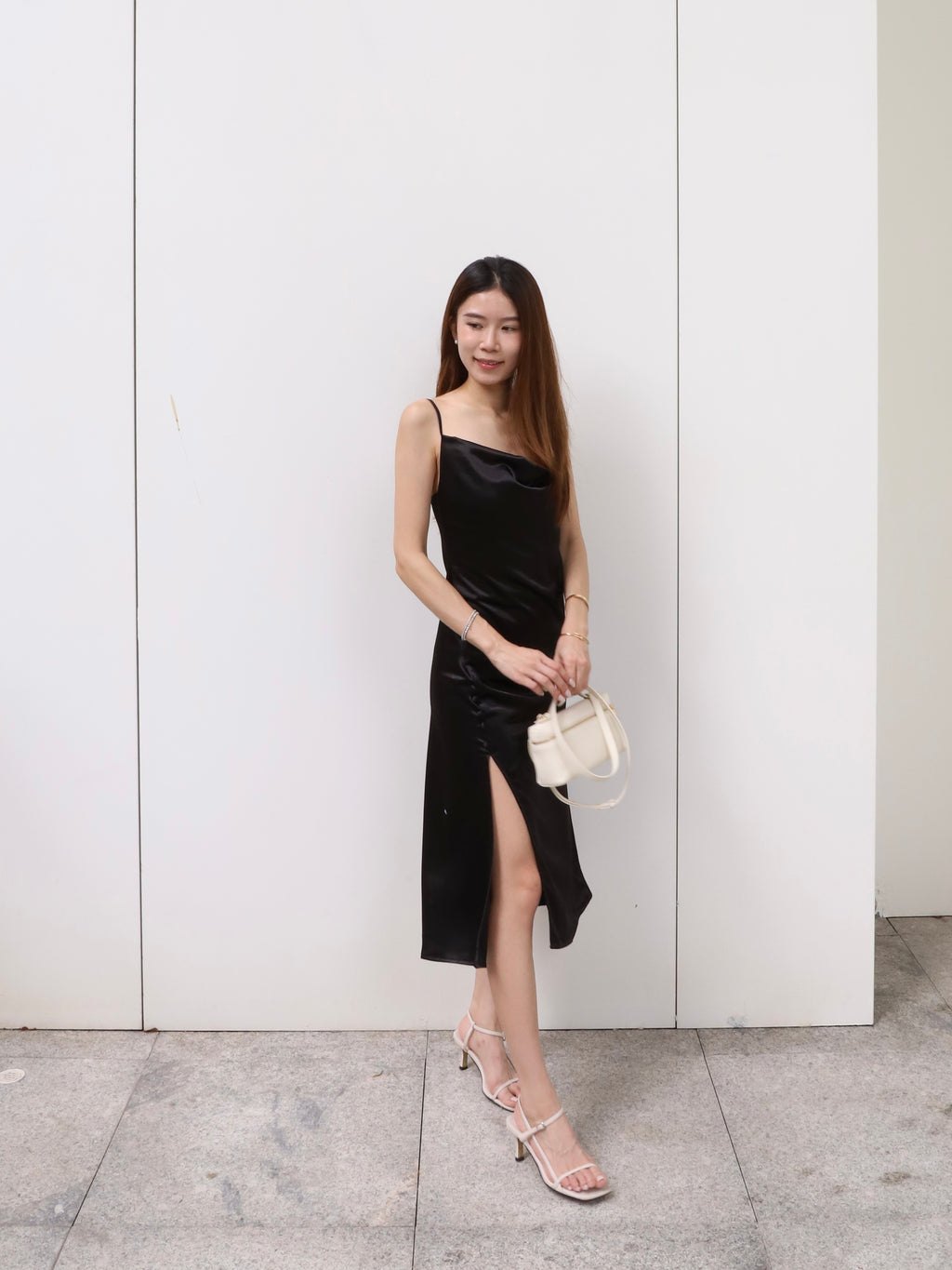 ashchic Silk Made Maxi Dress