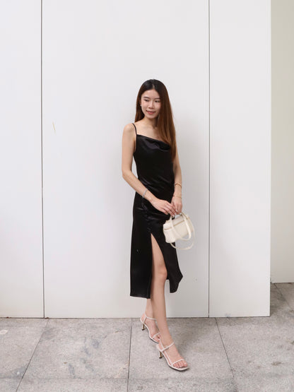 ashchic Silk Made Maxi Dress