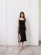 ashchic Silk Made Maxi Dress