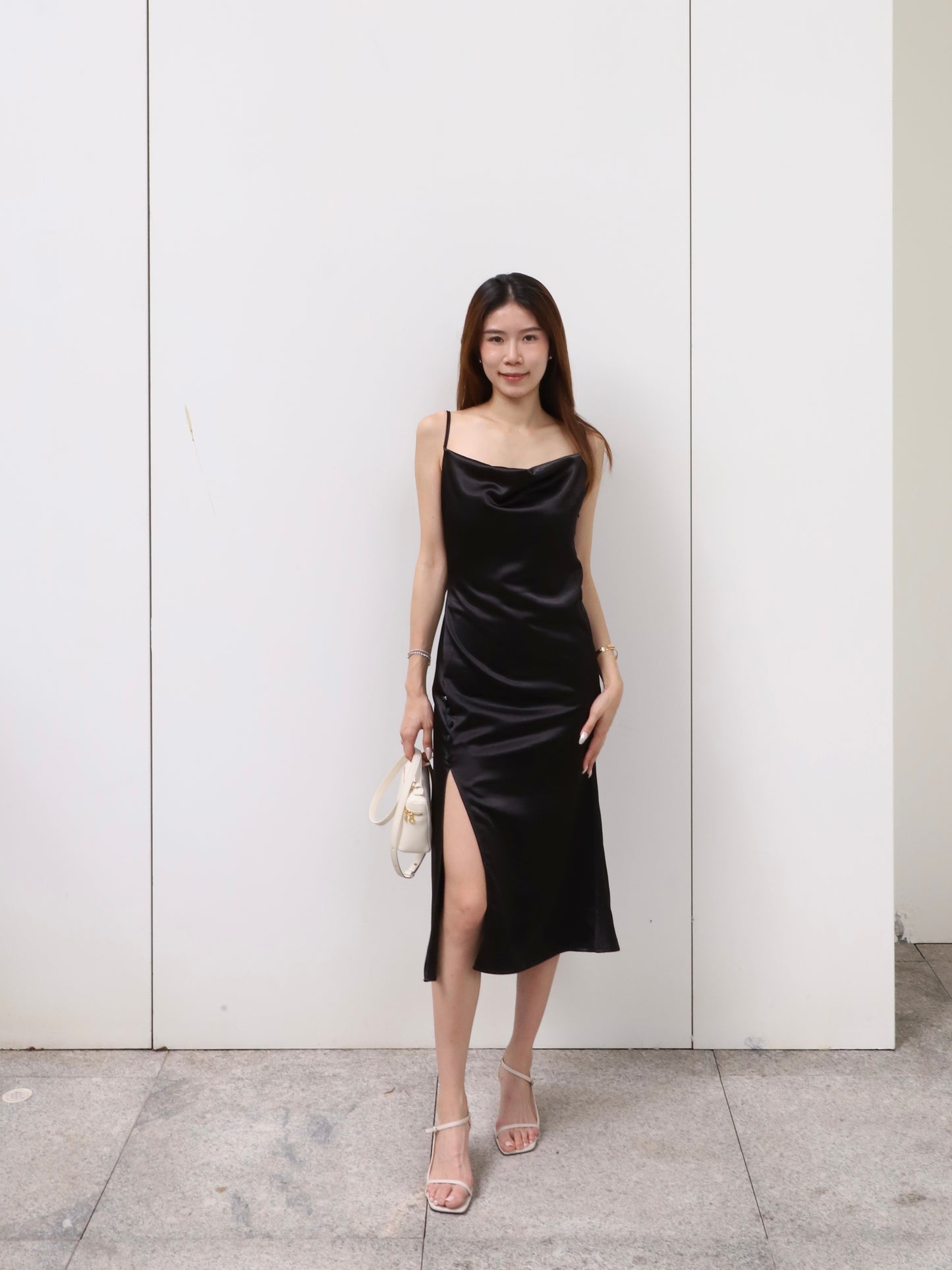 ashchic Silk Made Maxi Dress