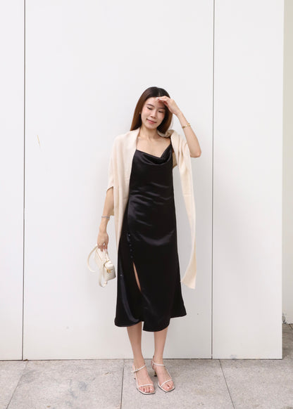 ashchic Silk Made Maxi Dress