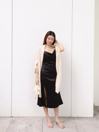 ashchic Silk Made Maxi Dress