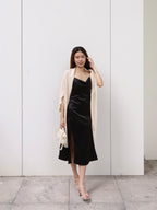 ashchic Silk Made Maxi Dress