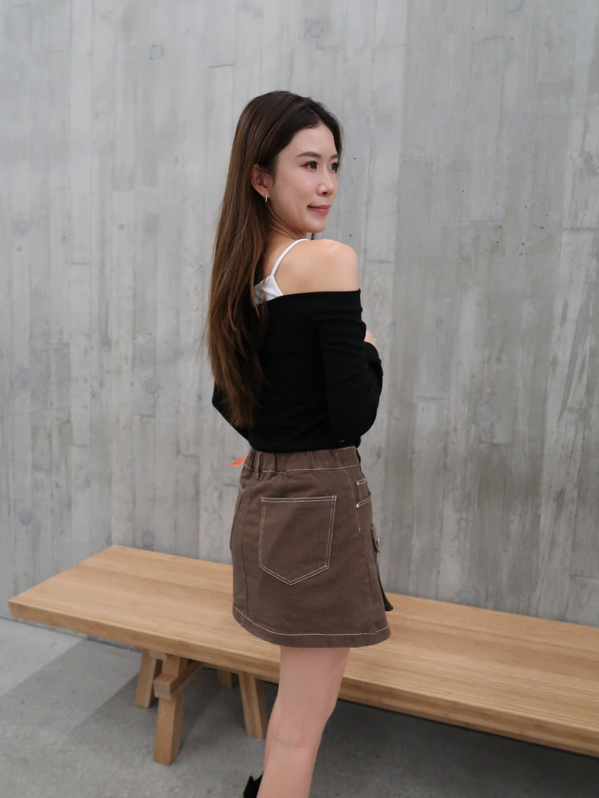 Two layer Mix Long Sleeves Top