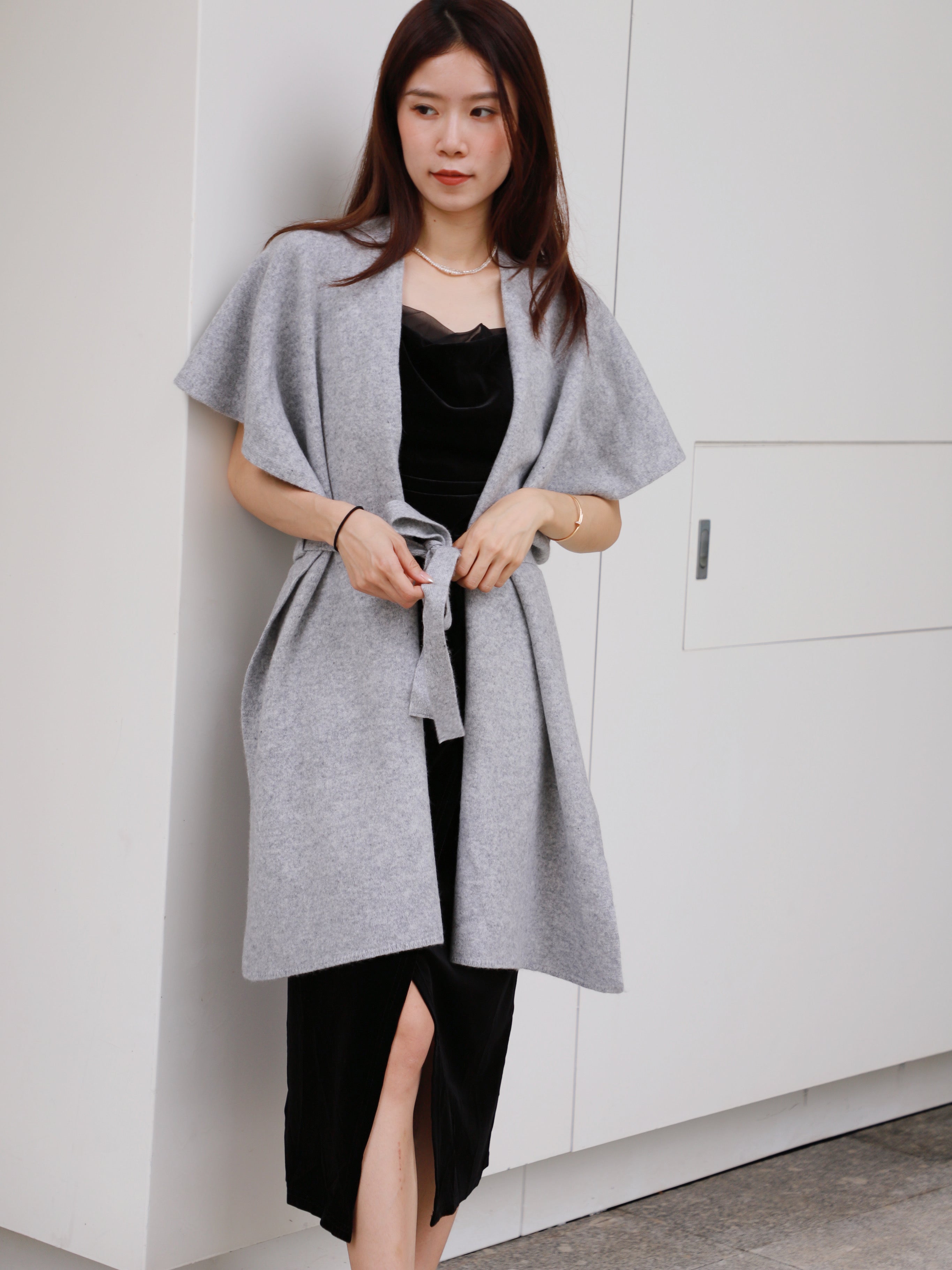 100% Wool Half Way Cloak