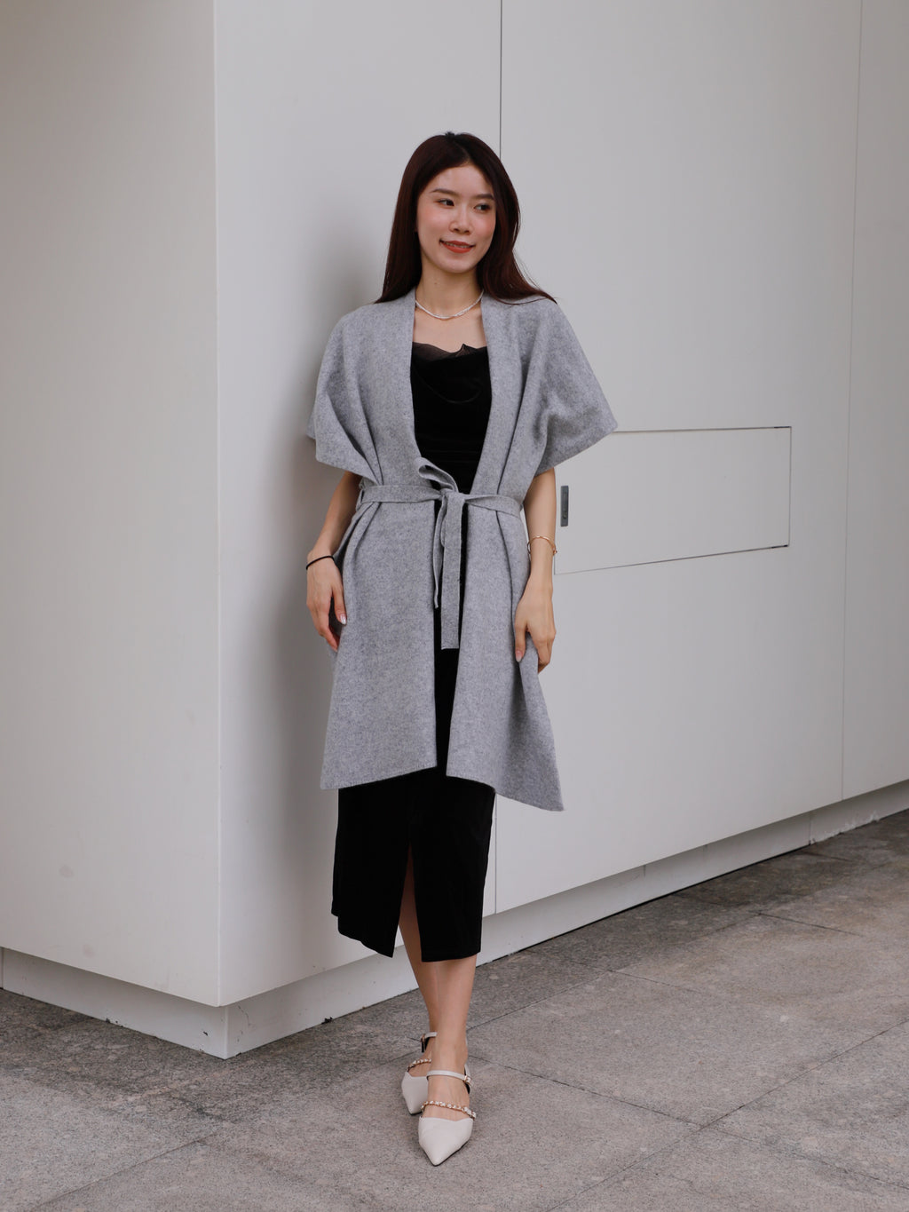 100% Wool Half Way Cloak