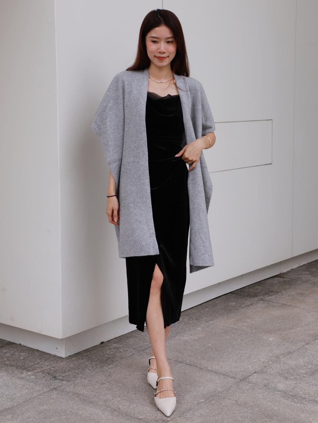 100% Wool Half Way Cloak