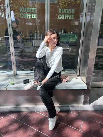 Whole Ruffles Long Sleeves Top