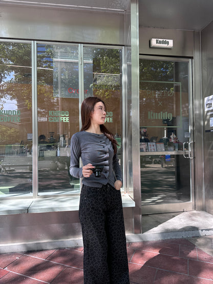Whole Ruffles Long Sleeves Top