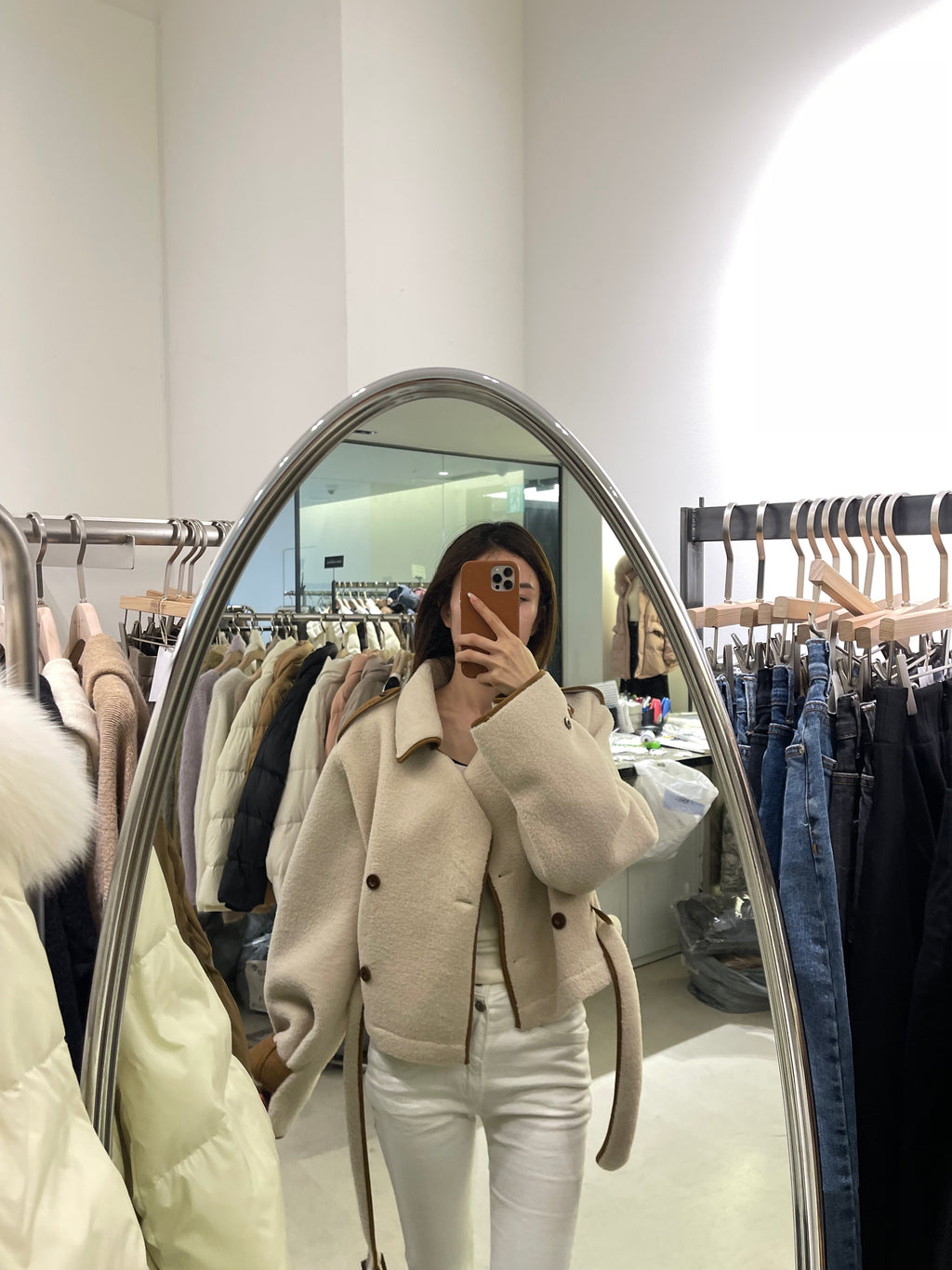 Wool Sheep Double Side Jacket