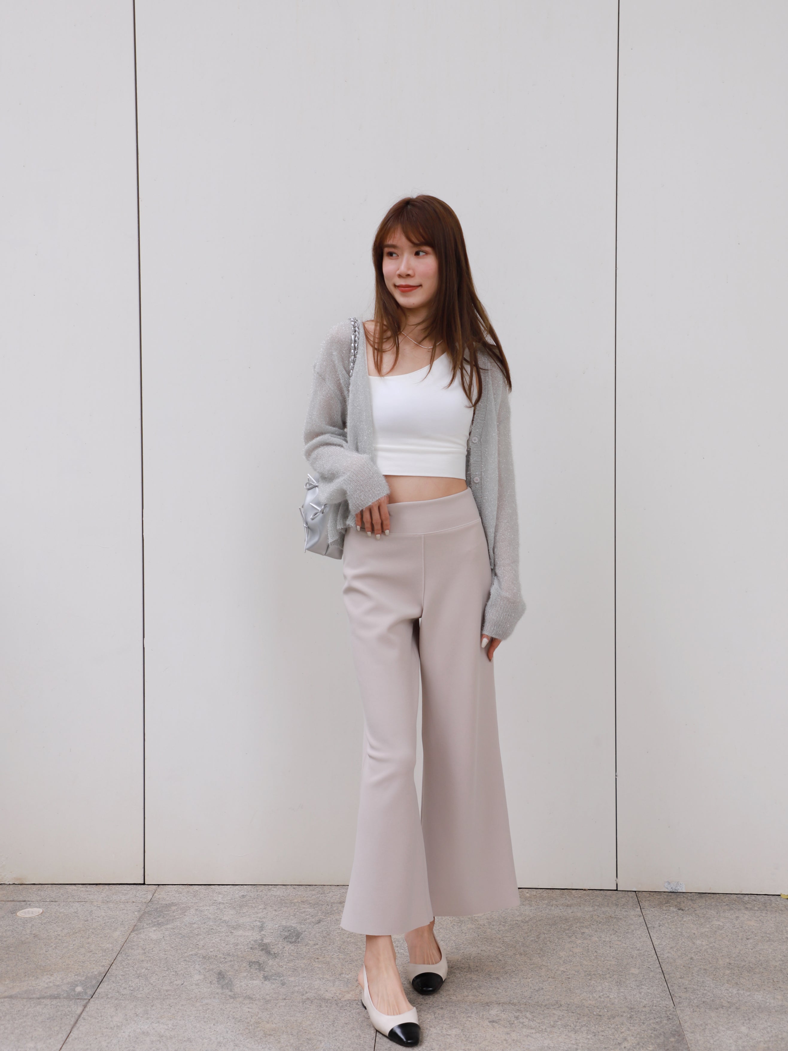 Chiffon Flexible Office Pants