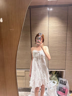 Chamomile Tied Shoulder Maxi Dress