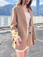 3 Buttons Wool Blazer