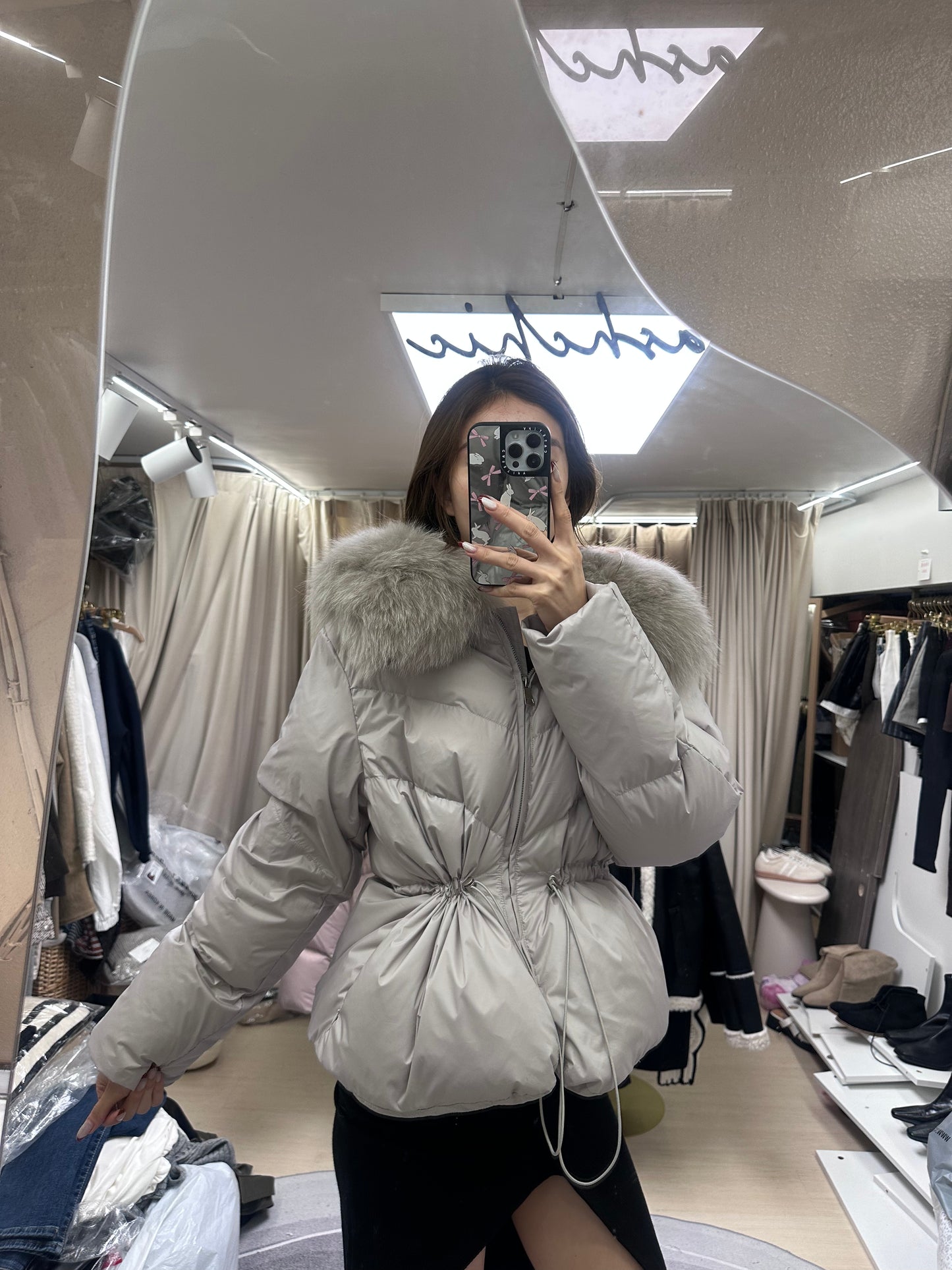 Slim Cut Duck Down Jacket