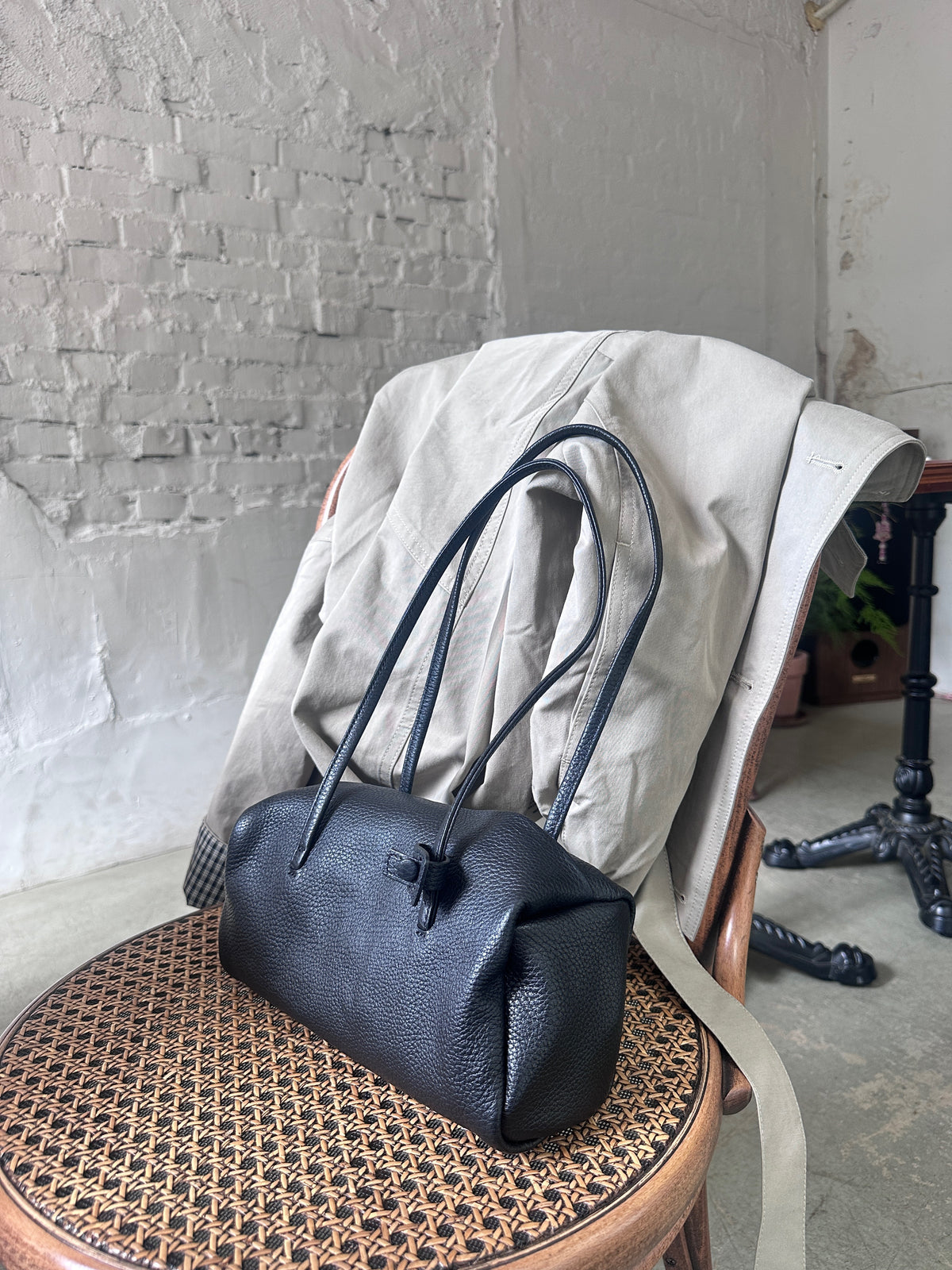 26SS Real Leather Bag