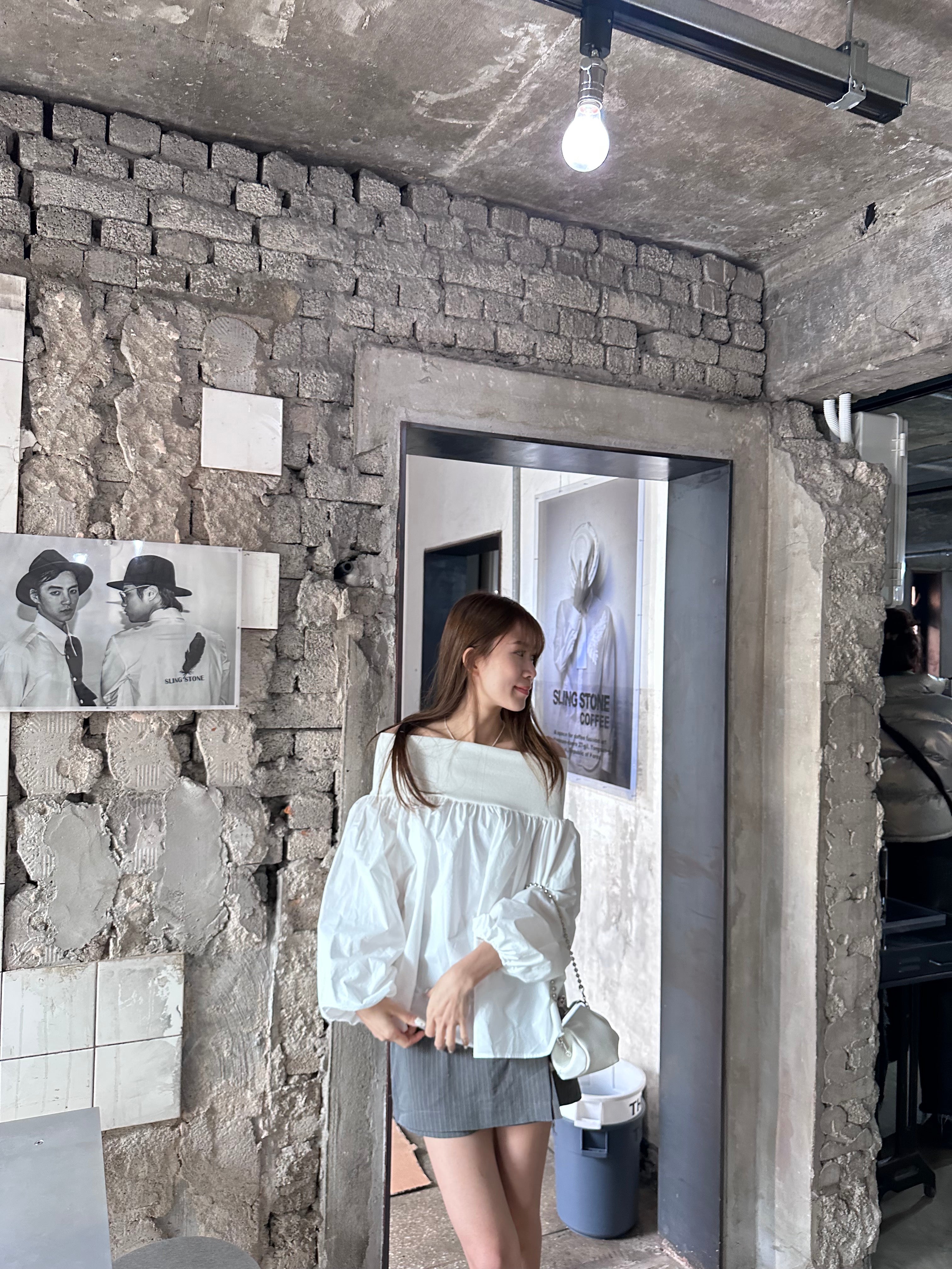 Oversized Off Shoulder Shirt