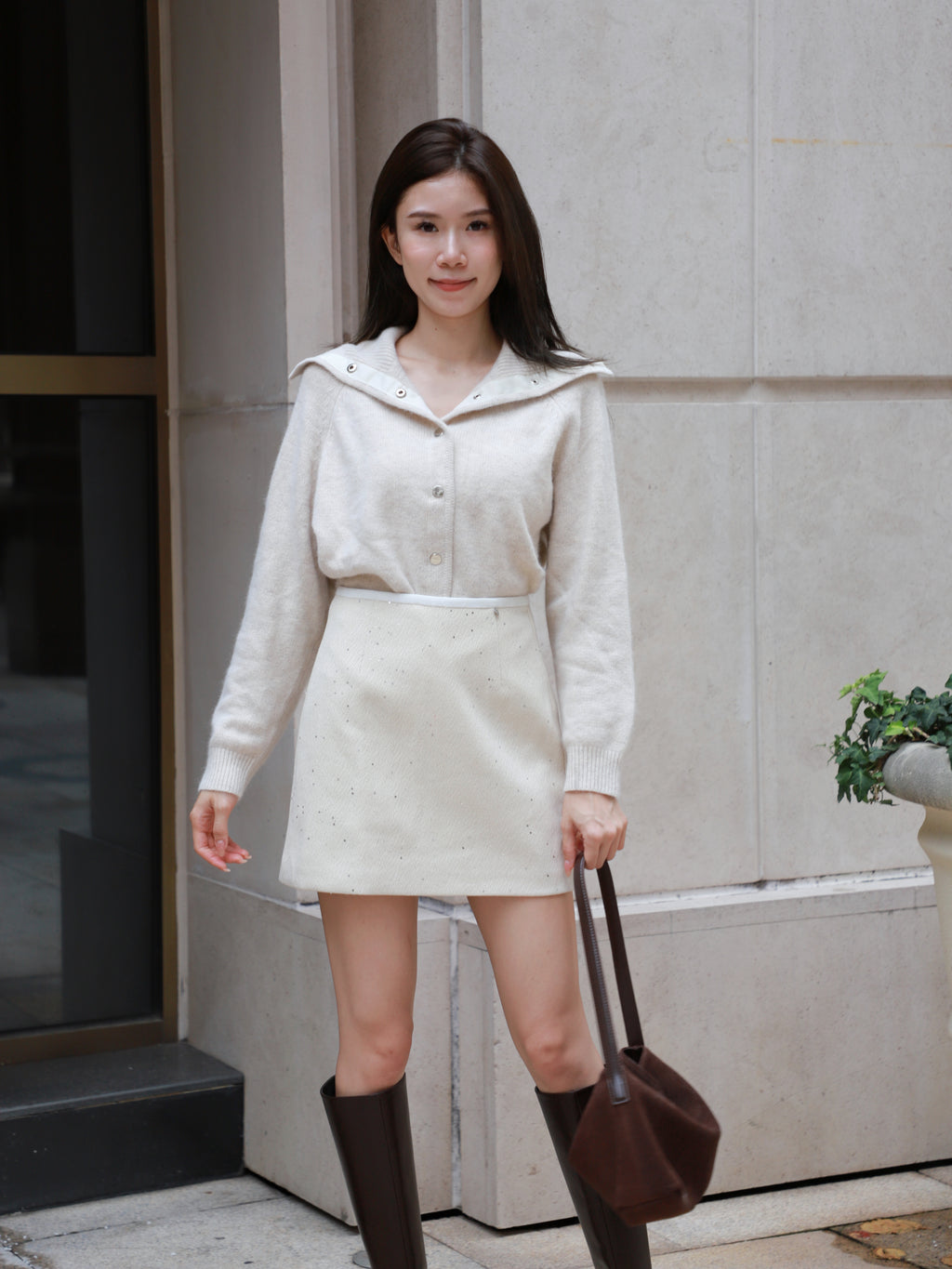Button all up Sweater