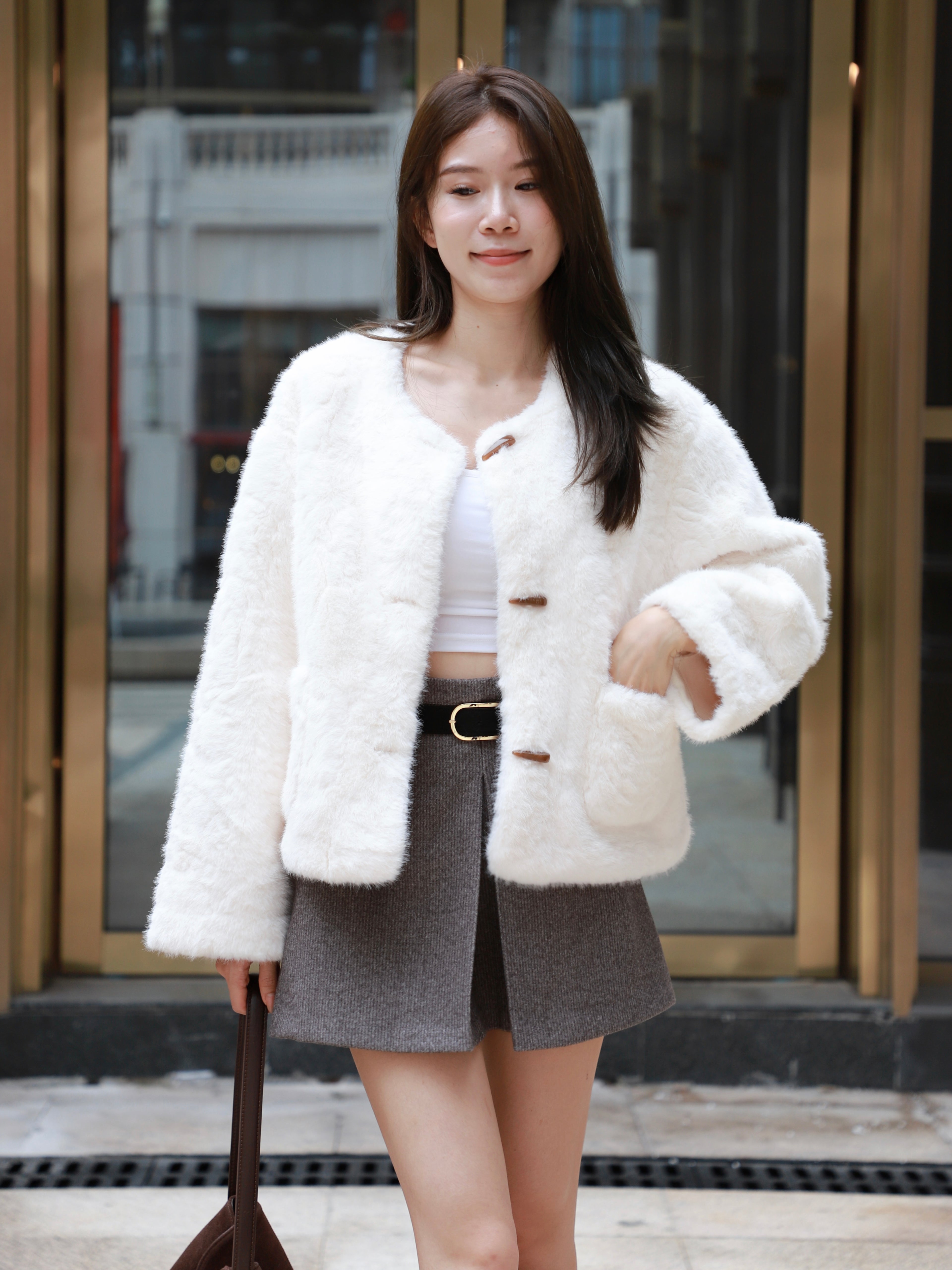 Fluffy Horn Jacket