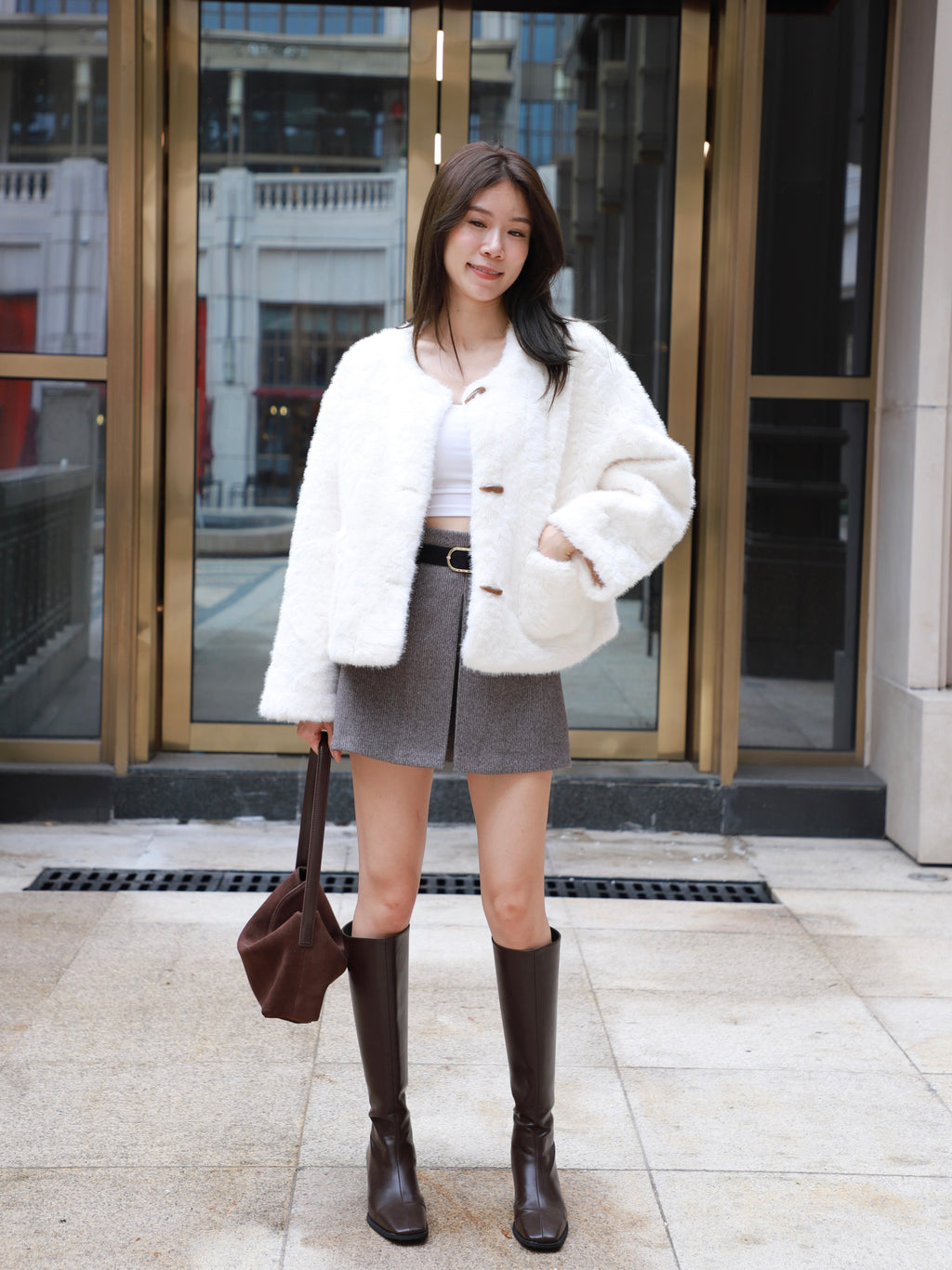 Fluffy Horn Jacket