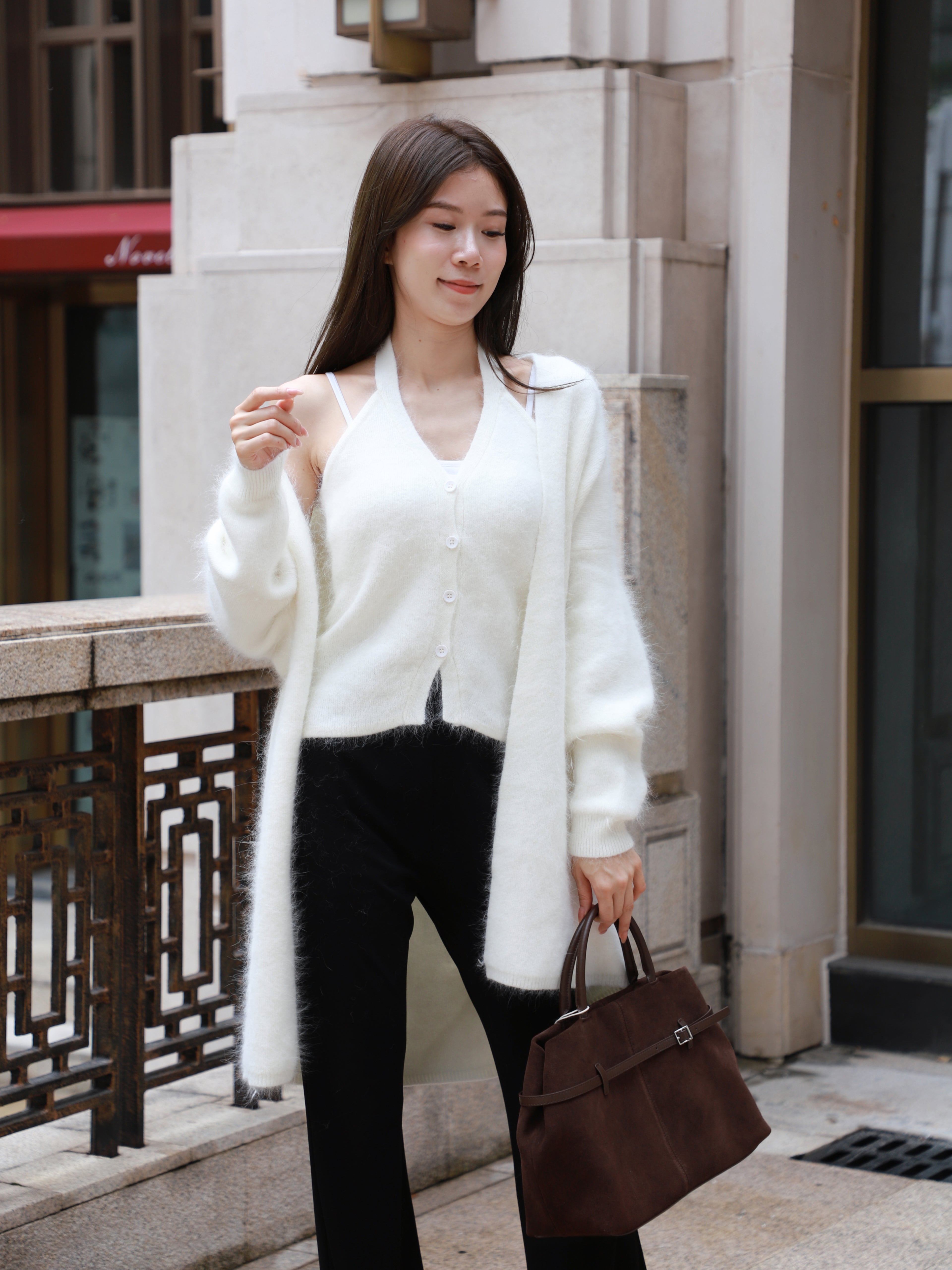 Leather Big Dumpling Bag