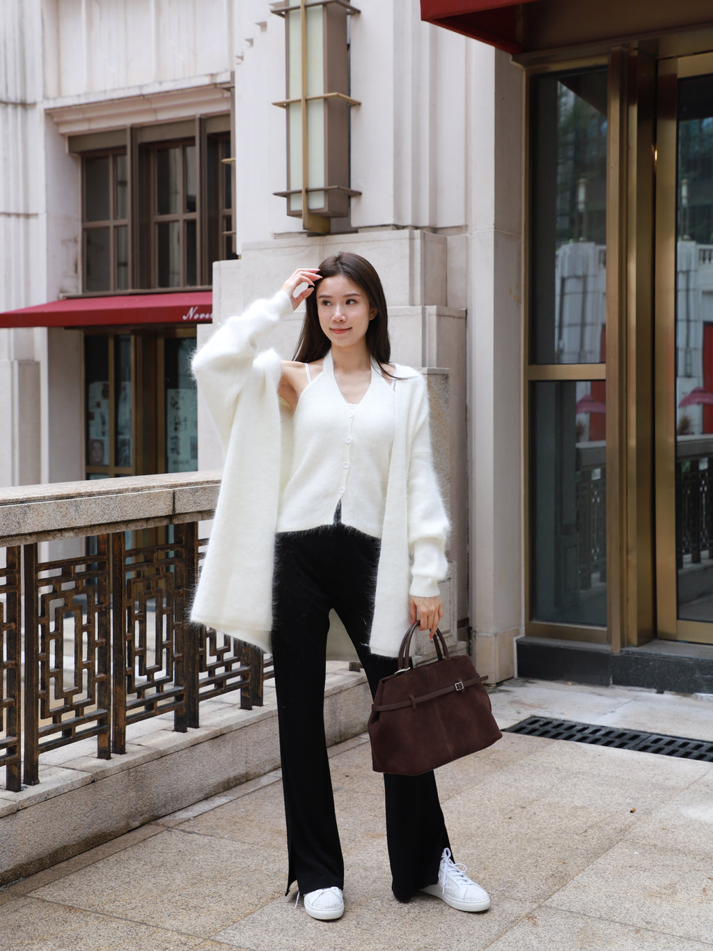 Leather Big Dumpling Bag