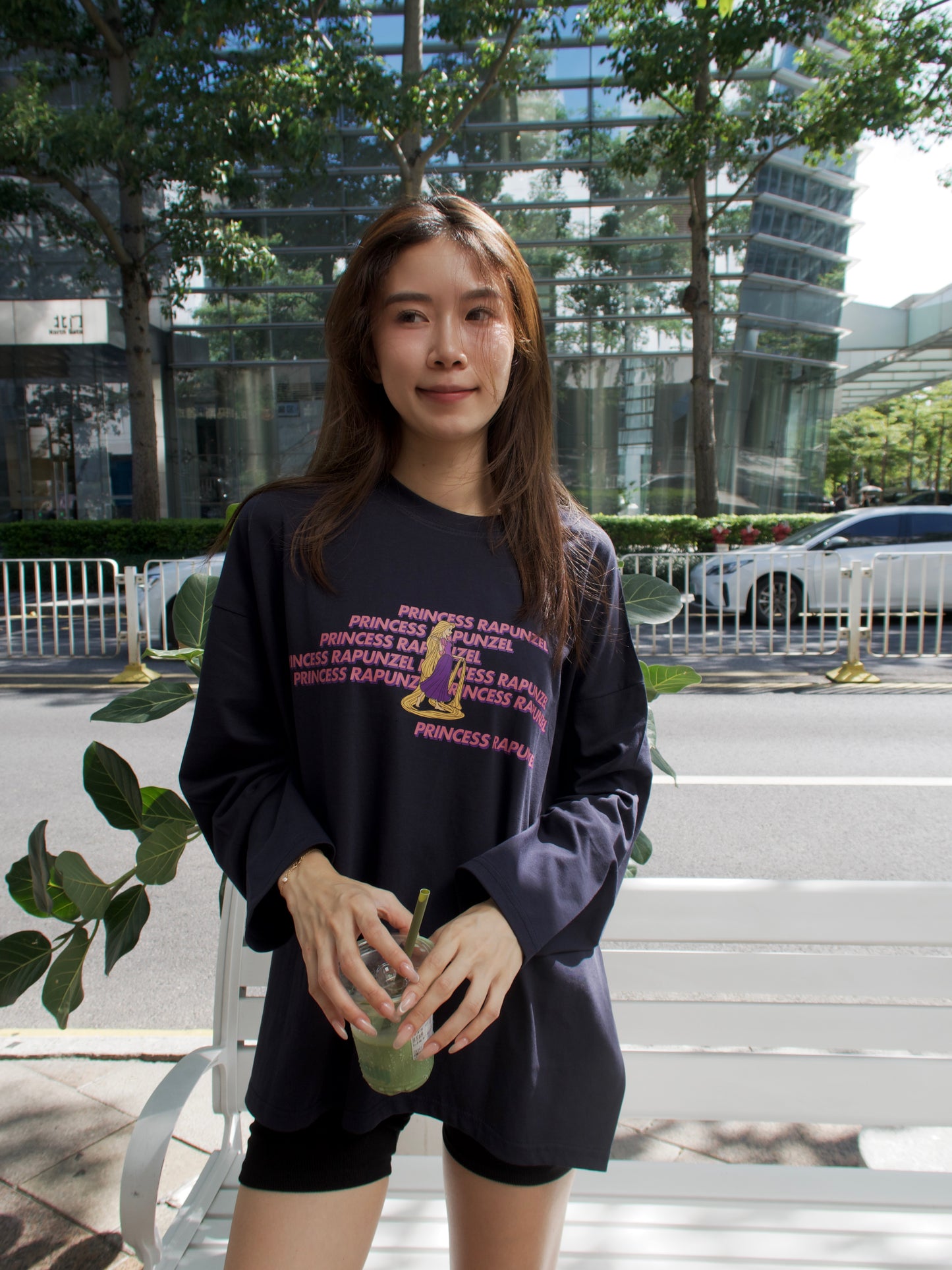 Princesses Cotton Long Sleeves Top