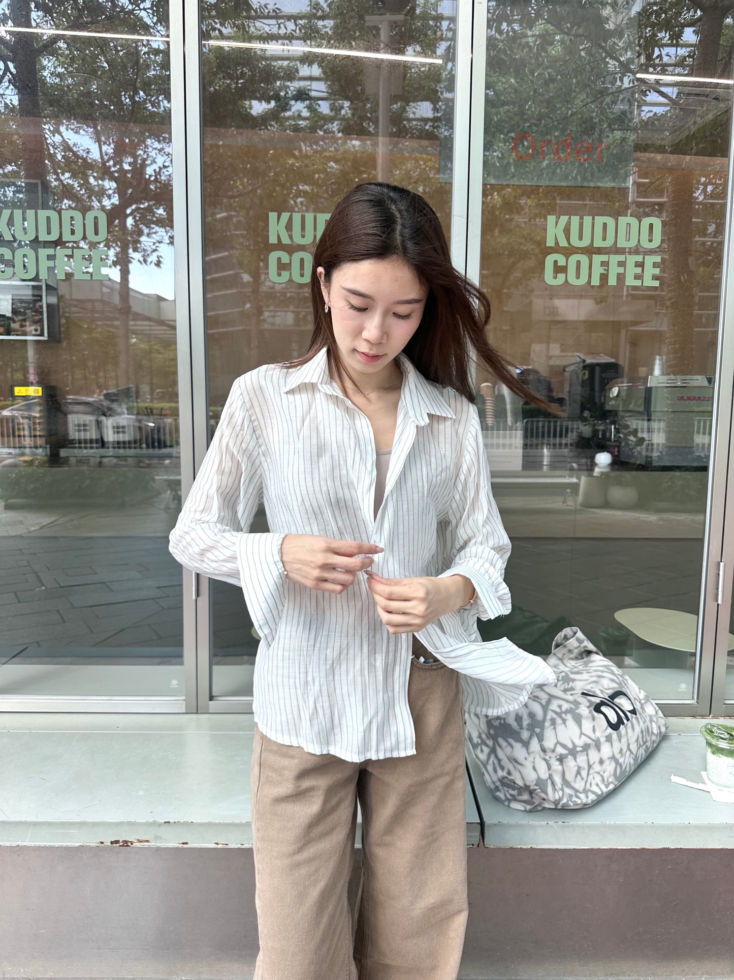 Striped Easy to Go Shirt