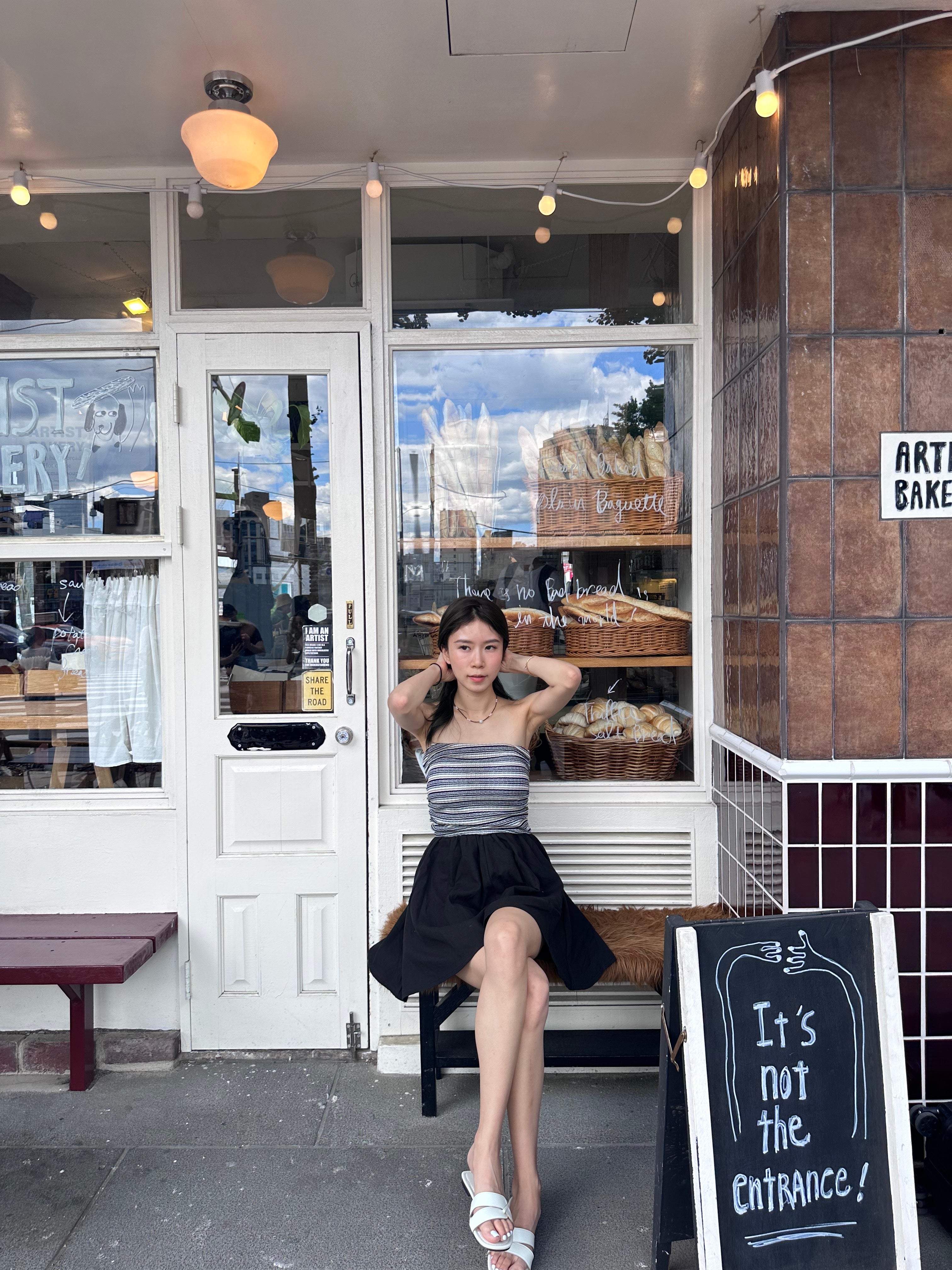 Striped Off Shoulder Jumpsuit