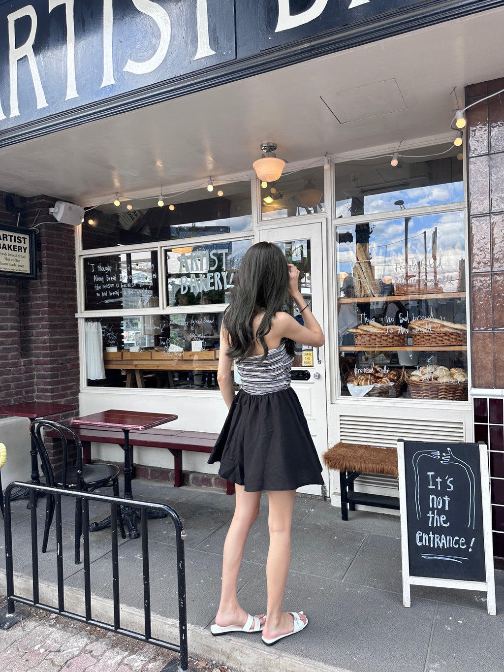 Striped Off Shoulder Jumpsuit
