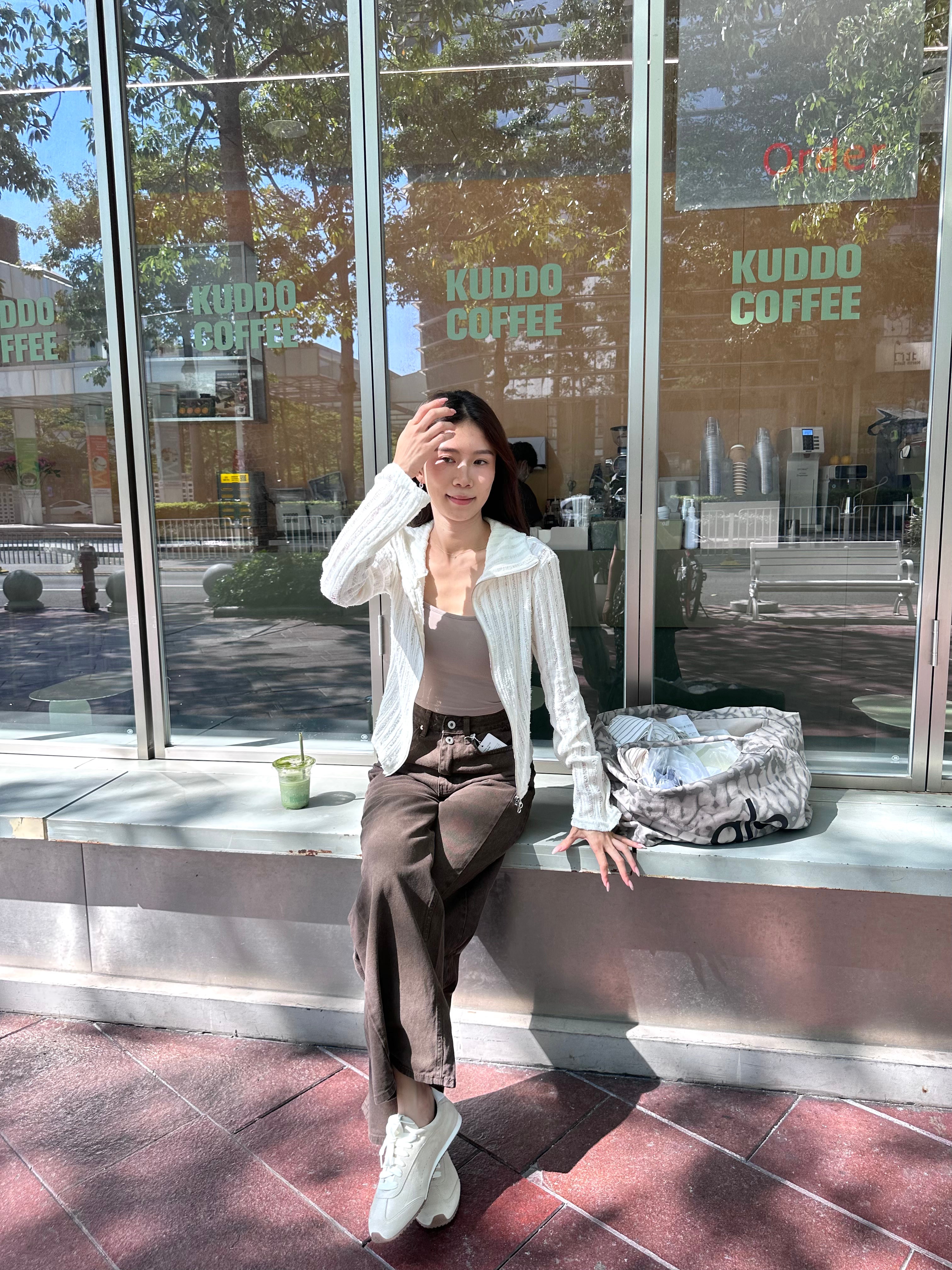 Fluffy Causal 2 Zipped Cardigan