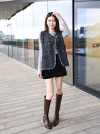 Tweed Wool Vest