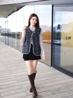 Tweed Wool Vest