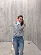 Holes Denim Jeans #428