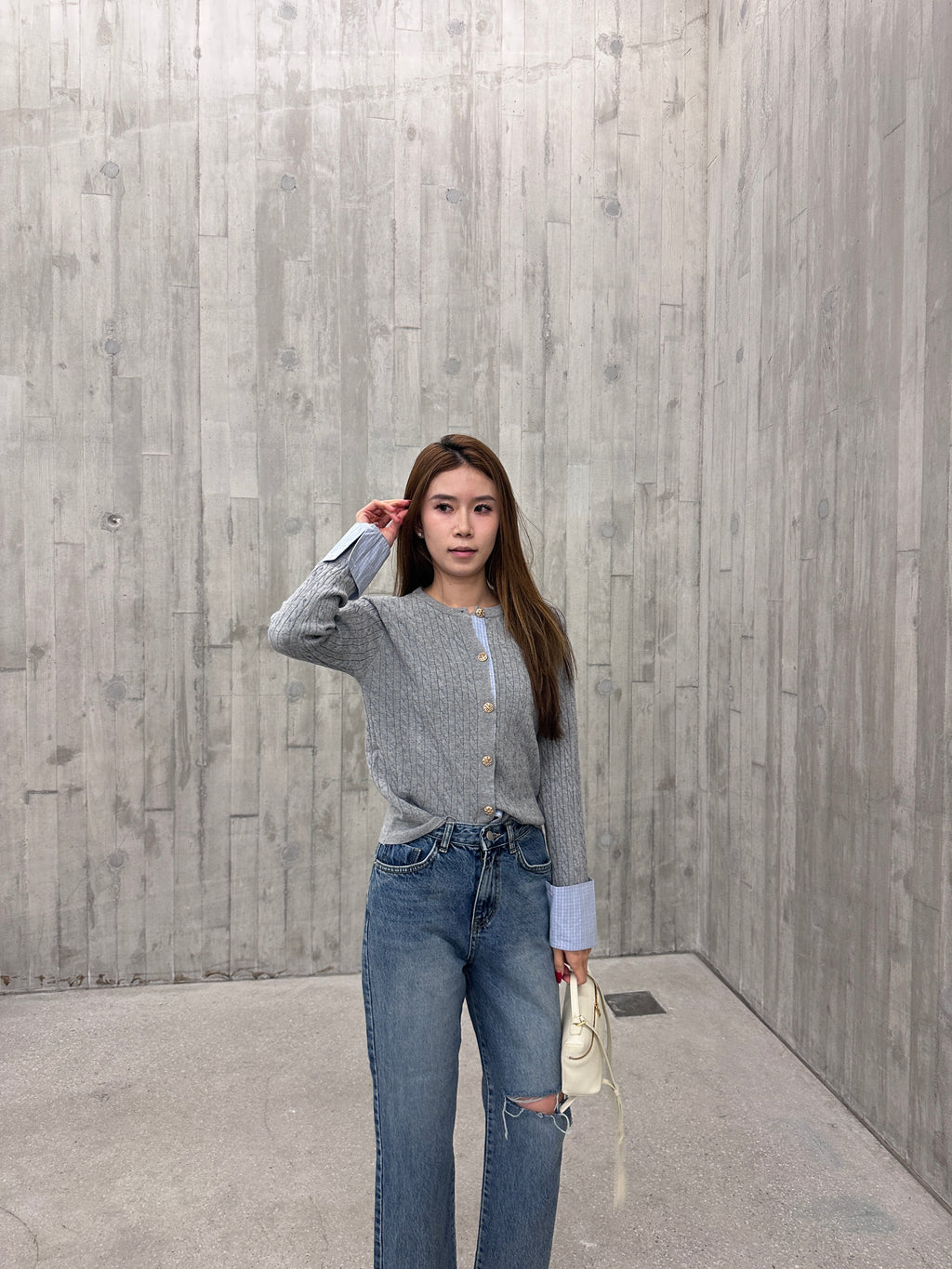 Holes Denim Jeans #428