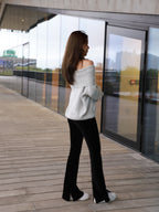 Classic Off Shoulder Sweater