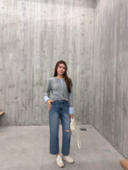 Holes Denim Jeans #428