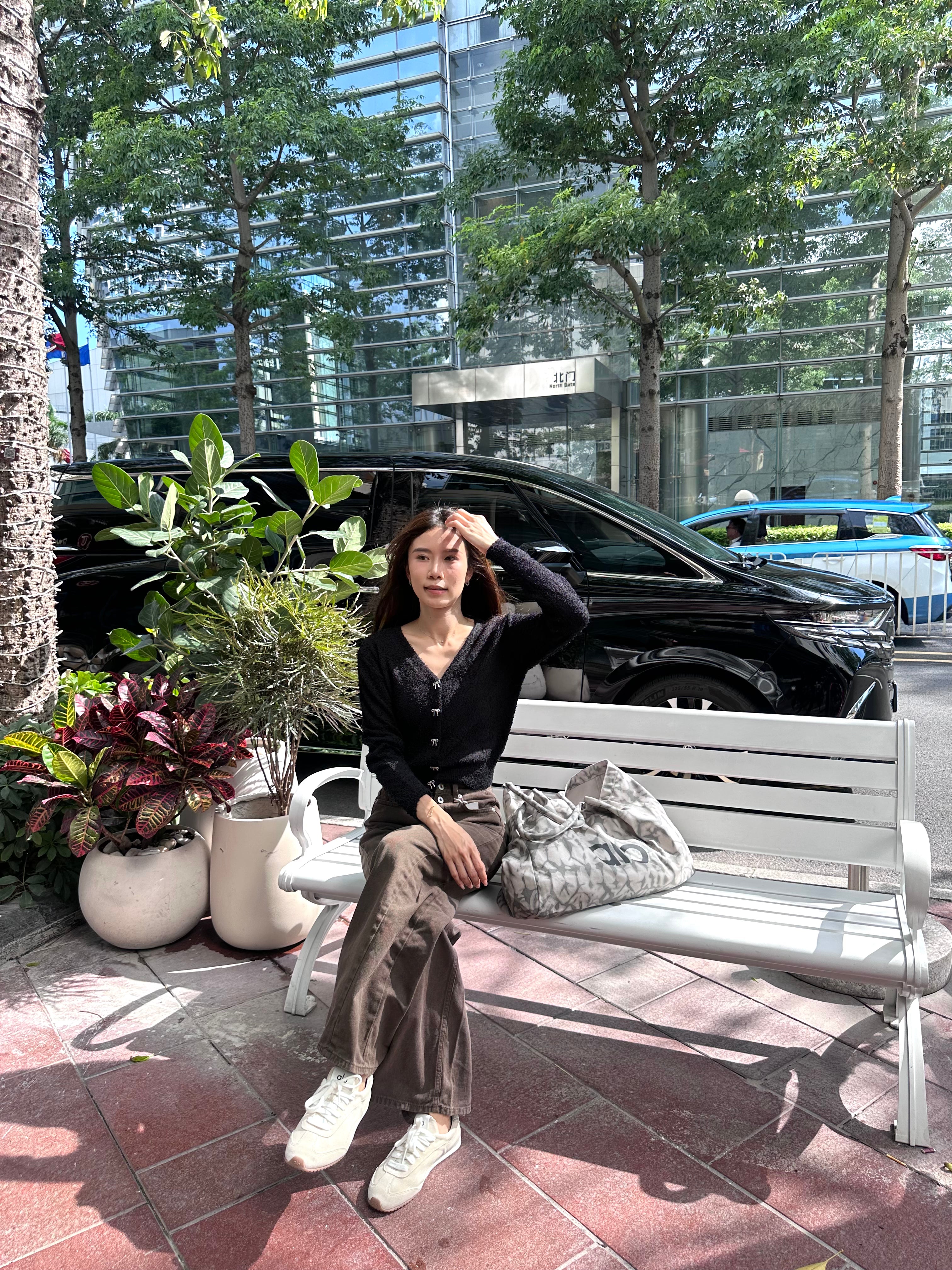 Ribbon Fluffy Cardigan