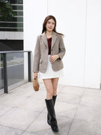 Wool Slim Fit Blazer