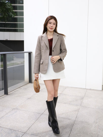 Wool Slim Fit Blazer